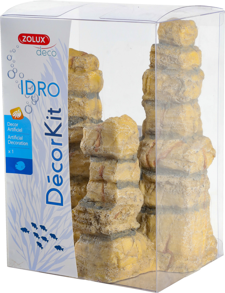 ZOLUX Déco Idro Kit Canyon GM roche artificielle 14 x 11,3 x 19,2 cm pour aquarium