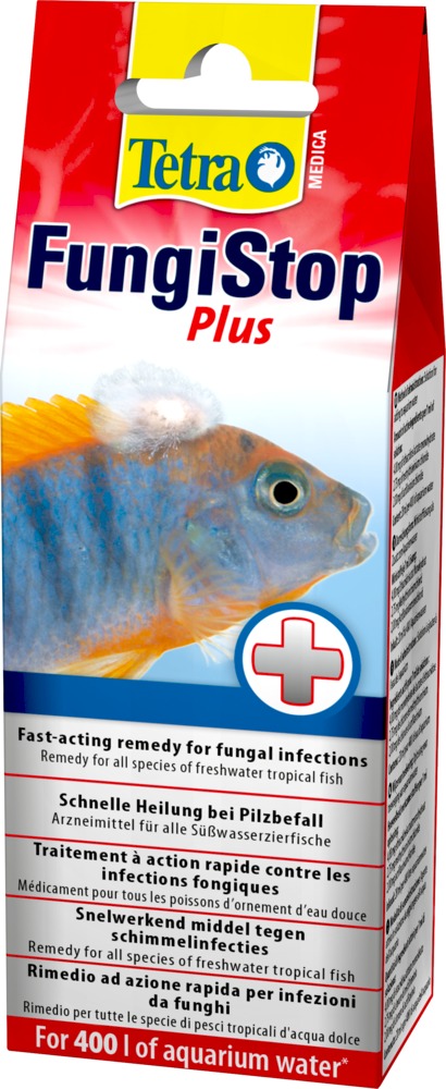 TETRA Medica FungiStop Plus 20 ml traitement pour poissons contre les champignons, infections bactériennes cutanées, etc.