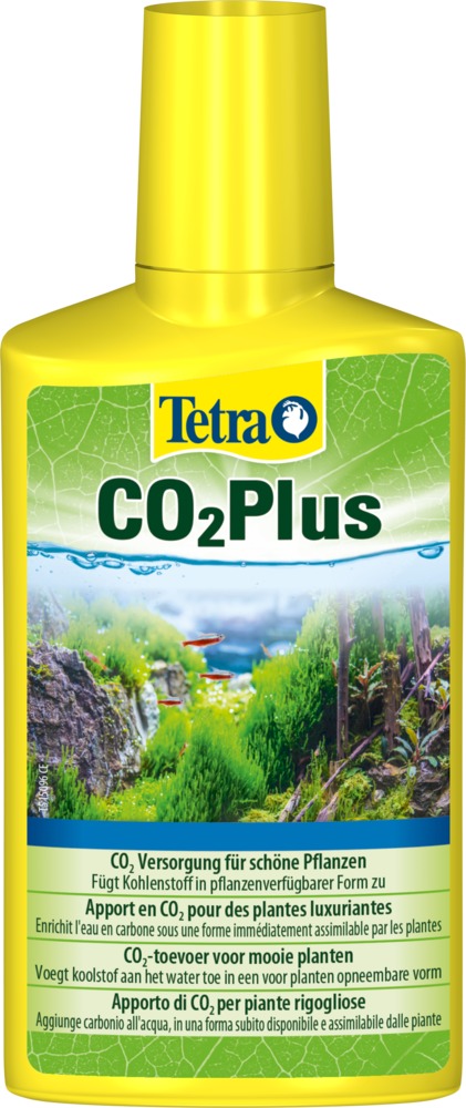 TETRA CO2 Plus 250 ml apport de CO2 sous forme liquide pour aquarium d\'eau douce planté