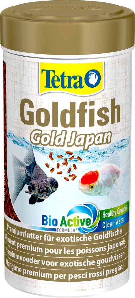 TETRA GoldFish Gold Japan 250 ml aliment complet en granulés submersibles pour poissons voiles japonais