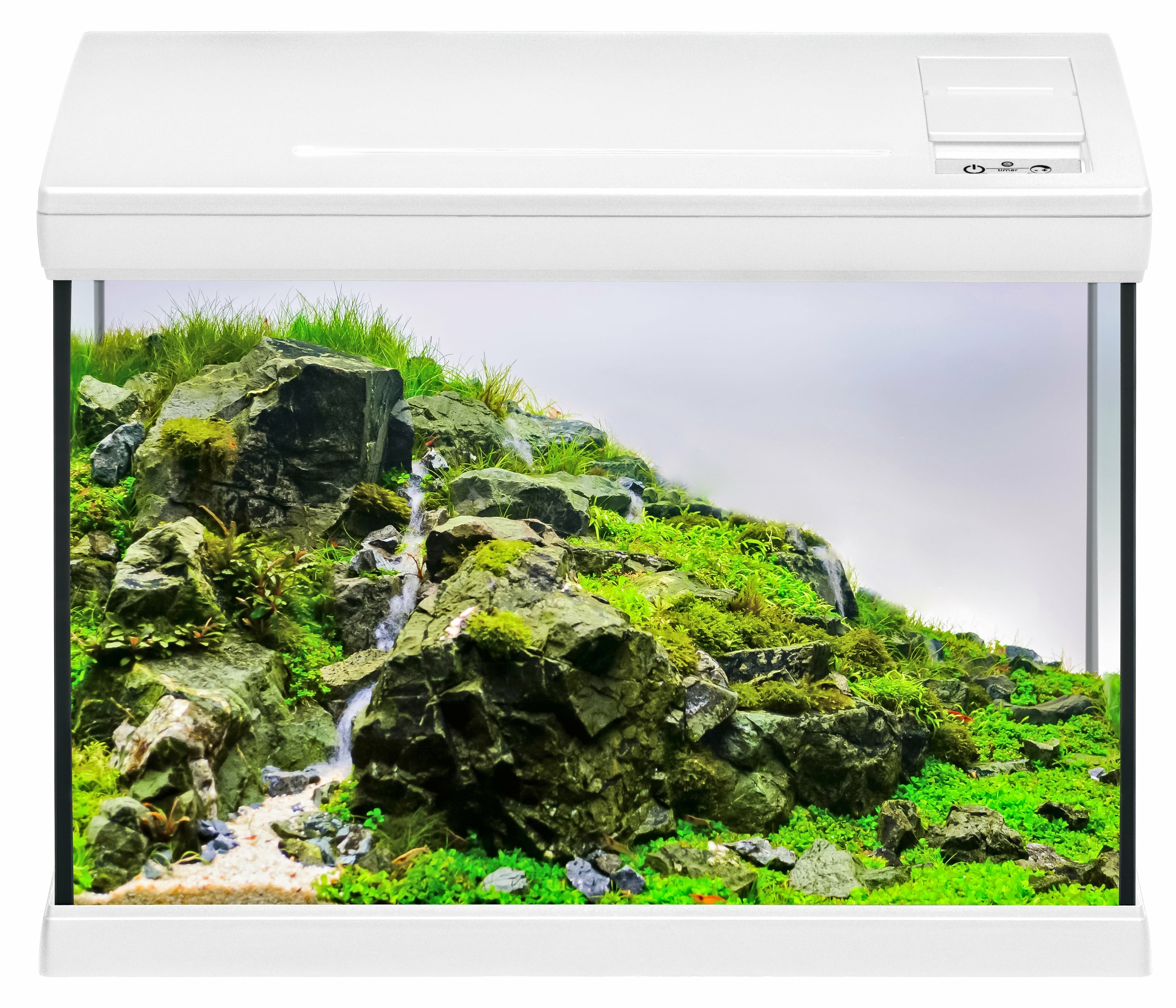 EHEIM Aquaclass 30 Blanc LED aquarium équipé 41,5 cm 30 L. Conception haute qualité