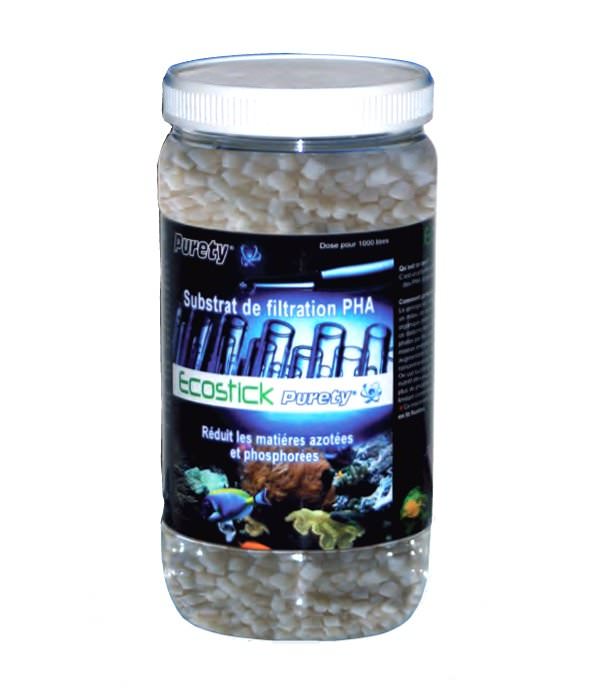 PURETY EcoStick 2L polymère PHA pour la réduction des matières azotées et phosphorées en aquarium marin