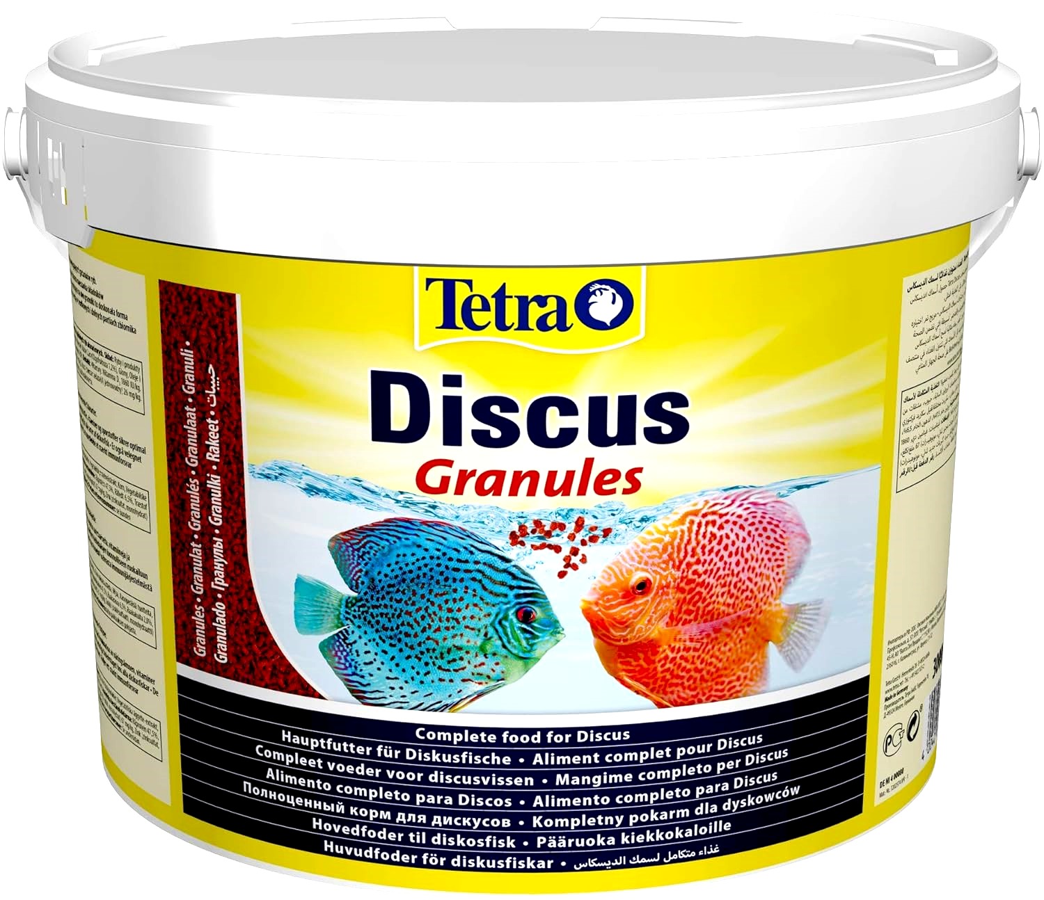 TETRA Discus 10L aliment complet pour les Discus et autres grands poissons d\'ornement