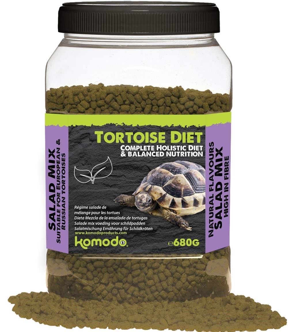 KOMODO Tortoise Diet Salad Mix 680 gr nourriture à base Salade pour tortues de terre
