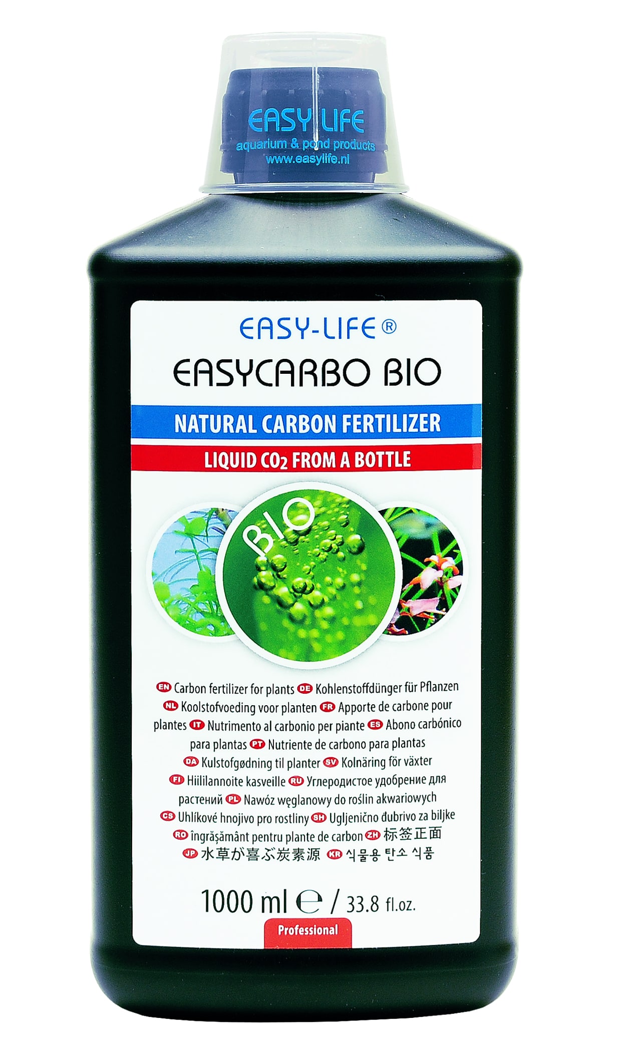 EASY-LIFE EasyCarbo Bio 1 L source naturelle de carbone liquide pour plantes d\'aquarium