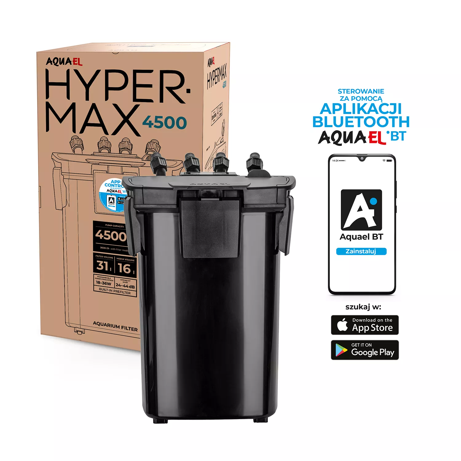 aquael-hypermax-link-4500-l-h-filtre-externe-electronique-bluetooth-complet-pour-aquarium-de-200-a-1500l-12