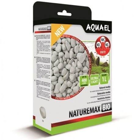 AQUAEL NatureMAX Bio 1L masses de filtration biologique naturelle haute porosité