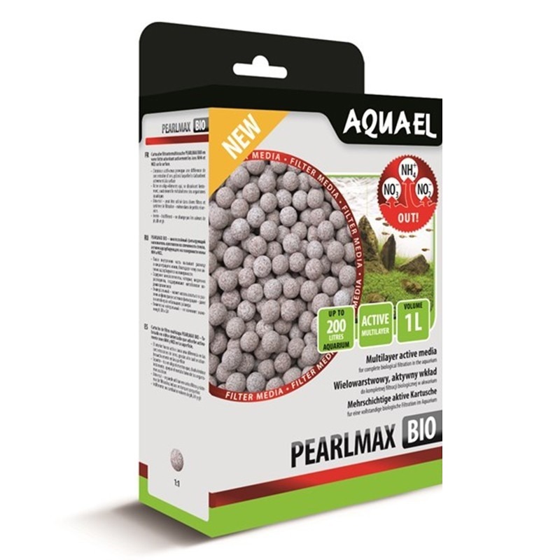 AQUAEL PearlMAX Bio 1L média de filtration multicouche pour la purification de l\'eau