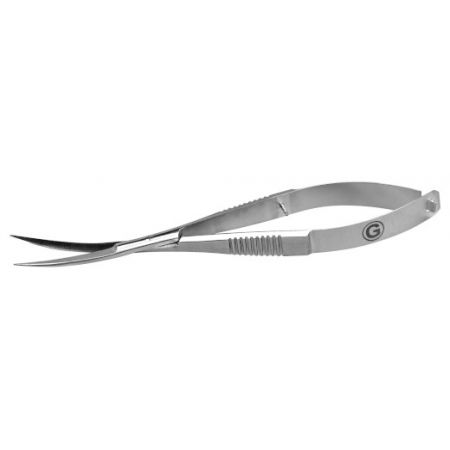 DVH Spring Scissor Angular 15,9 cm ciseaux courbés à ressort en acier chirurgical inoxydable pour utilisations diverses