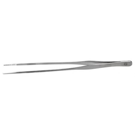 DVH Tweezers Slim Straight 25,4 cm pince ultra-mince droite en acier chirurgical inoxydable pour utilisations diverses