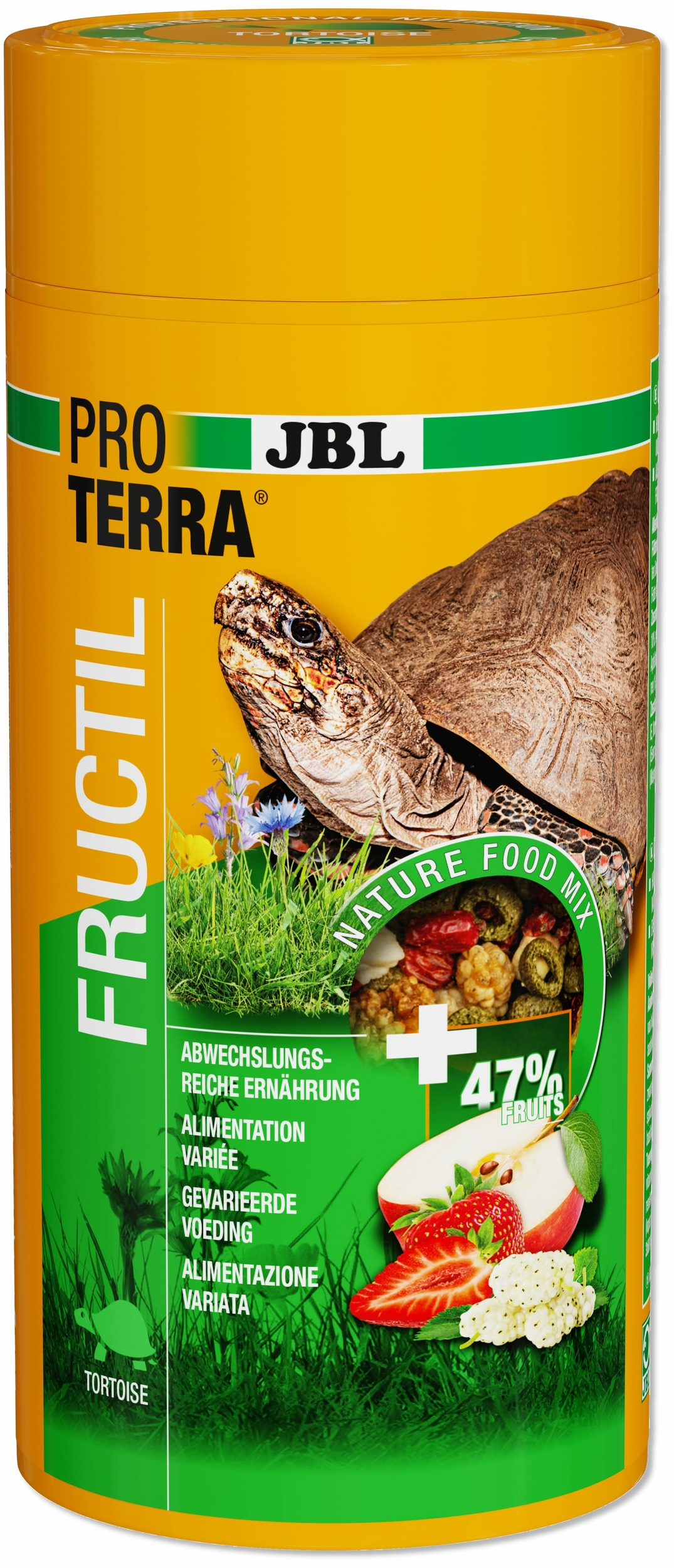 JBL ProTerra Fructil 1000 ml nourriture de base aux fruits pour tortues terrestres
