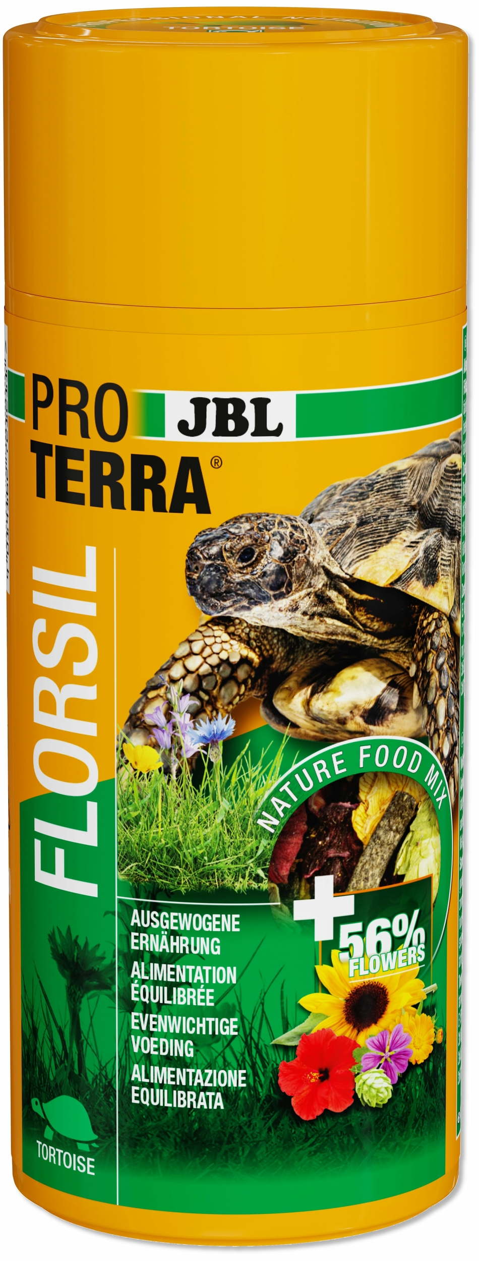 JBL ProTerra Florsil 250 ml nourriture de base aux fleurs pour tortues terrestres