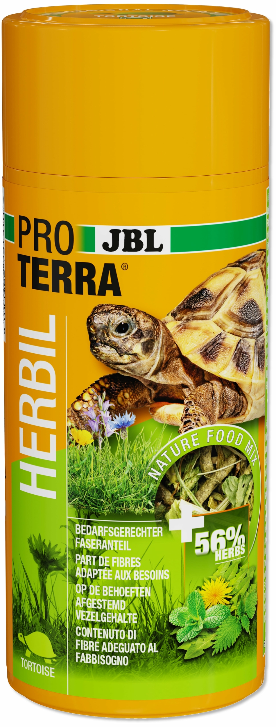 JBL ProTerra Herbil 250 ml nourriture de base aux herbes pour tortues terrestres