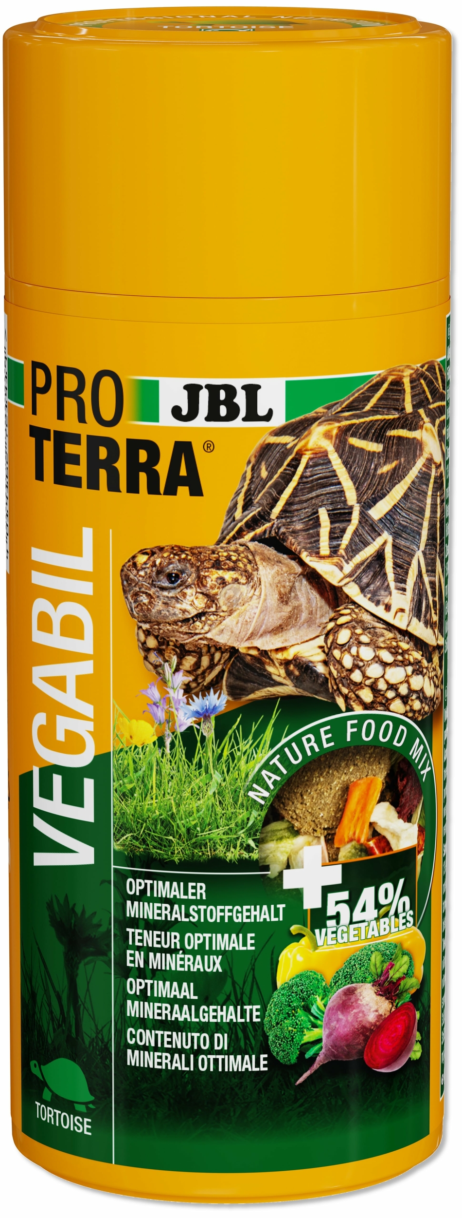 JBL ProTerra Vegabil 250 ml nourriture de base sous forme de chips au légumes pour tortues terrestres