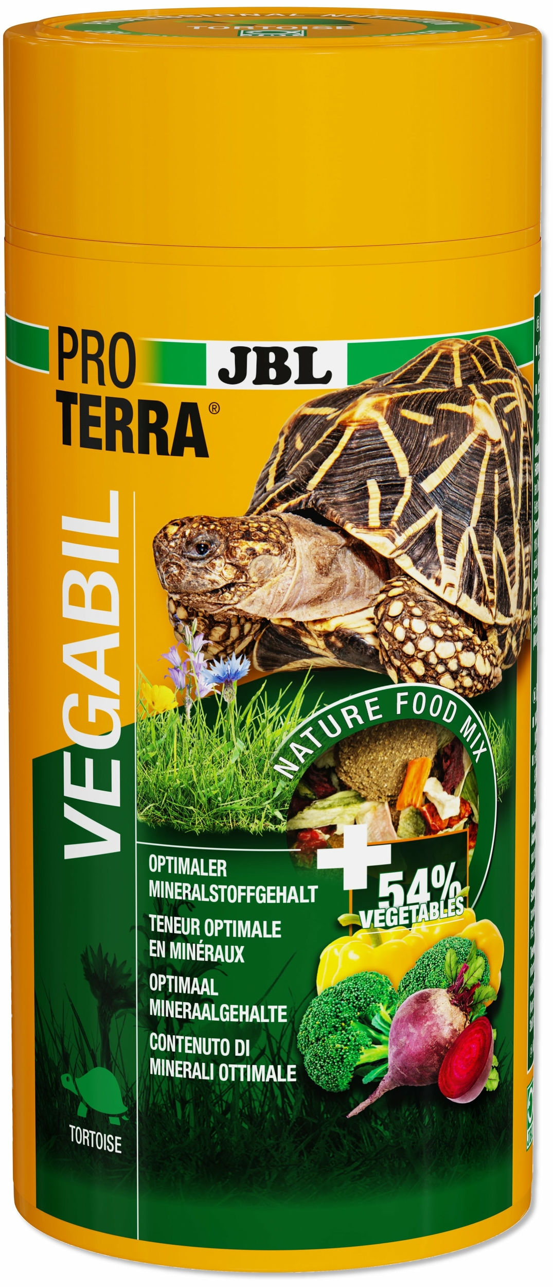 JBL ProTerra Vegabil 1000 ml nourriture de base sous forme de chips au légumes pour tortues terrestres