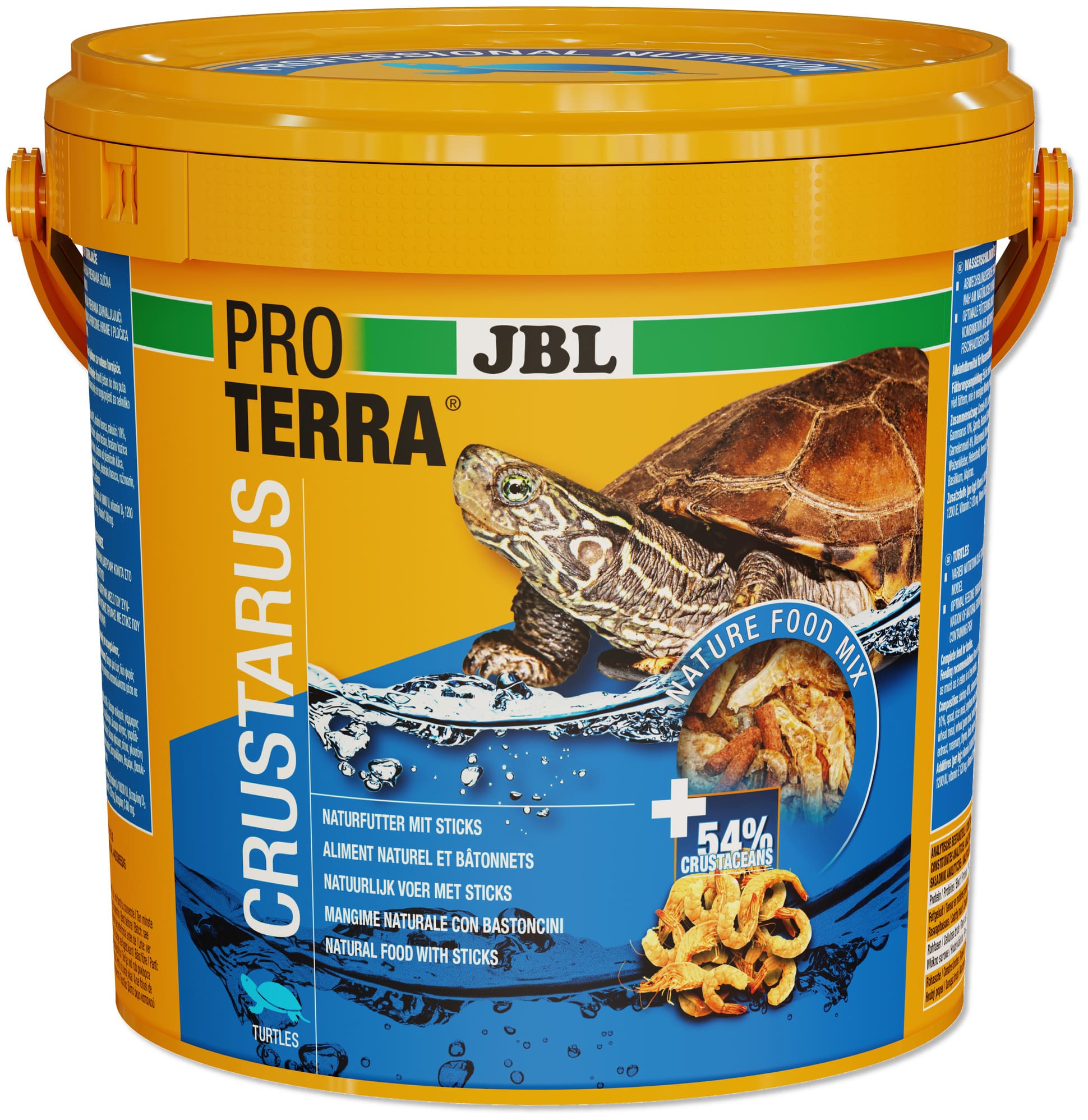 JBL ProTerra Crustarus 2,5 L nourriture complète pour tortues d’eau avec écrevisses, poissons, crevettes