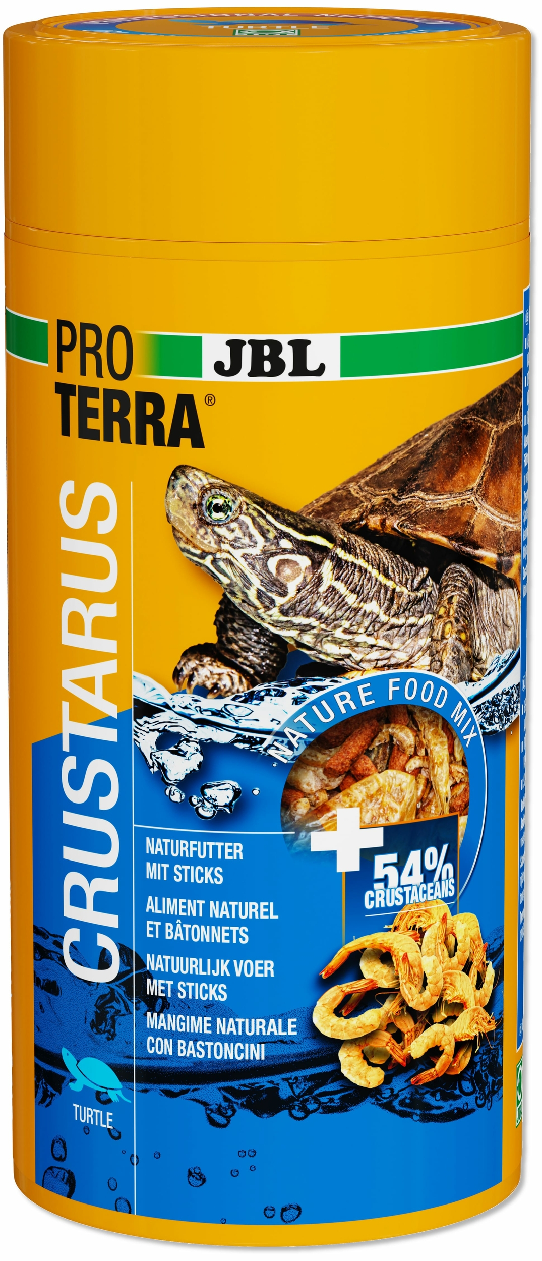 JBL ProTerra Crustarus 1000 ml nourriture complète pour tortues d’eau avec écrevisses, poissons, crevettes