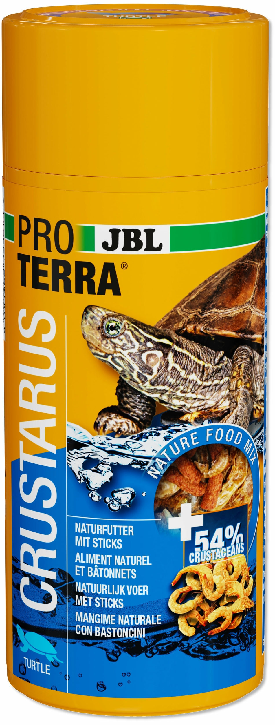 JBL ProTerra Crustarus 250 ml nourriture complète pour tortues d’eau avec écrevisses, poissons, crevettes