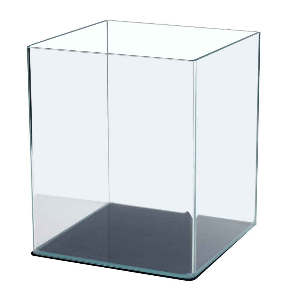 Cuve d\'aquarium nue Ultra Clear 31 L dimensions 30 x 30 x 35 cm en verre 5 mm et bords incurvés