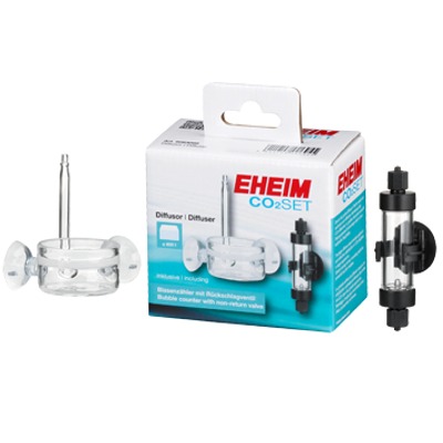 EHEIM CO2-Set Diffuseur 600 kit avec diffuseur en verre et compte bulle pour aquarium jusqu\'à 600 L
