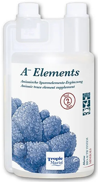 tropic-marin-pro-coral-a-elements-1000-ml-oligo-elements-brome-fluor-iode-molybdene-vanadium-et-sele