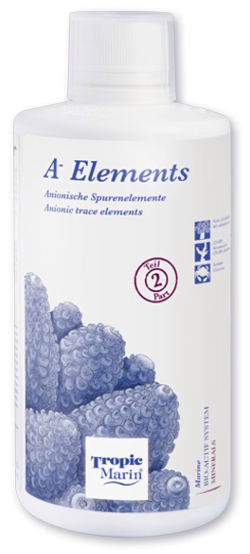 tropic-marin-pro-coral-a-elements-500-ml-oligo-elements-brome-fluor-iode-molybdene-vanadium-et-selen