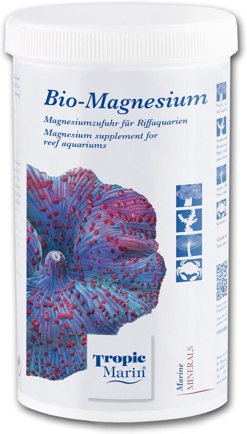tropic-marin-bio-magnesium-450-gr-supplement-de-magnesium-pour-aquarium-recifal
