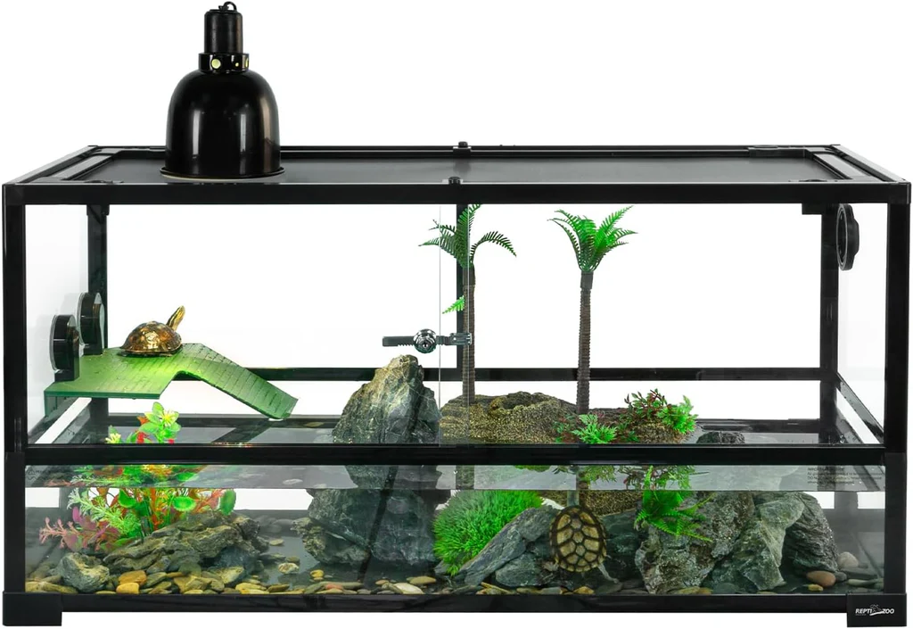 reptizoo-water-land-90-x-45-x-45-cm-aquaterrarium-avec-systeme-de-drainage-pour-tortue-d-eau-8