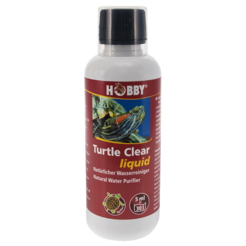 HOBBY Turtle Clear Liquid 250 ml purificateur d\'eau naturel pour tortues aquatiques
