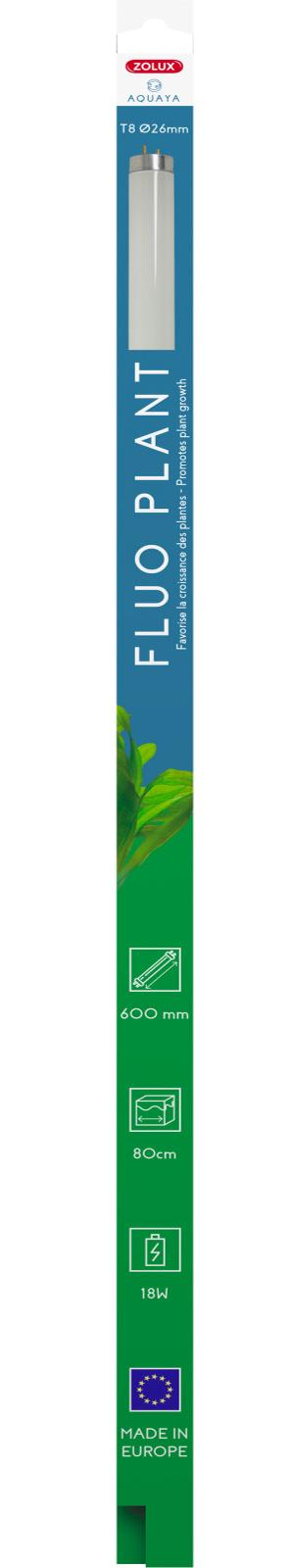 ZOLUX Fluo Plant 18W 60 cm tube néon T8 spécial croissance des plantes pour aquarium d\'eau douce