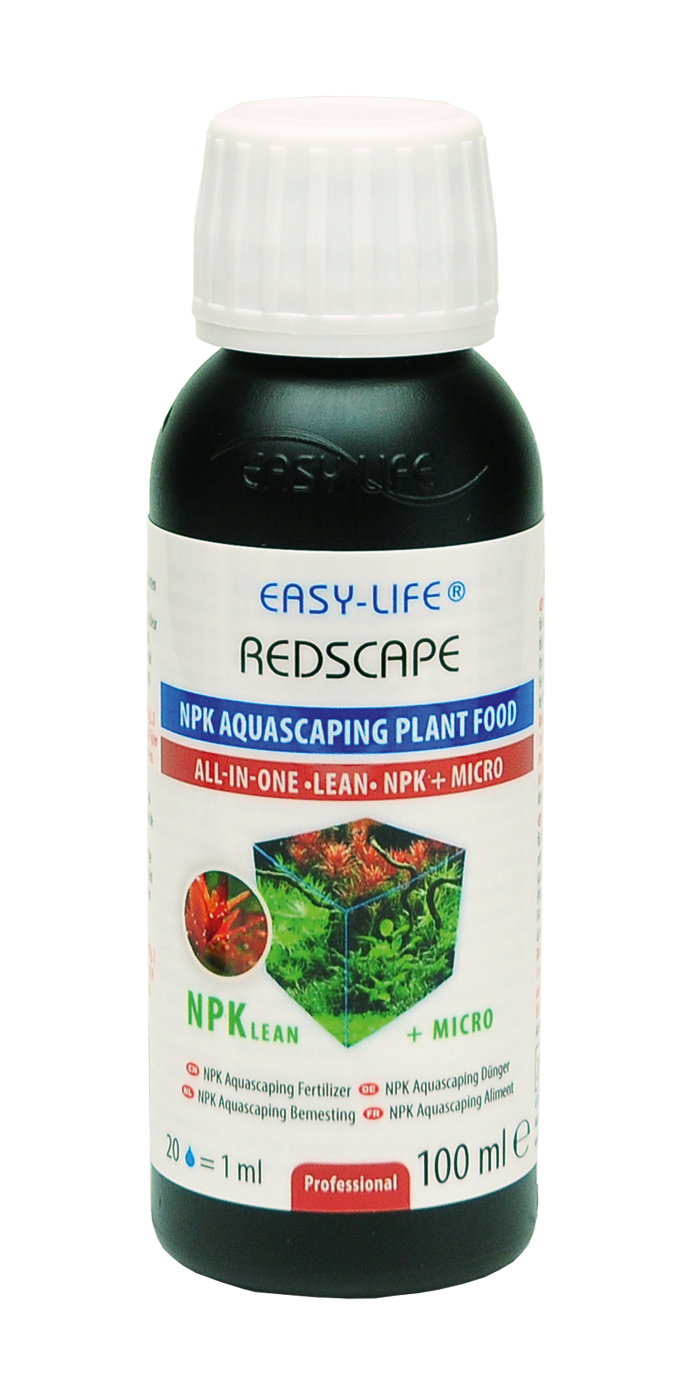 EASY-LIFE Red Scape 100 ml engrais liquide riche en élément NPK pour plantes d\'aquarium à feuillage rouge