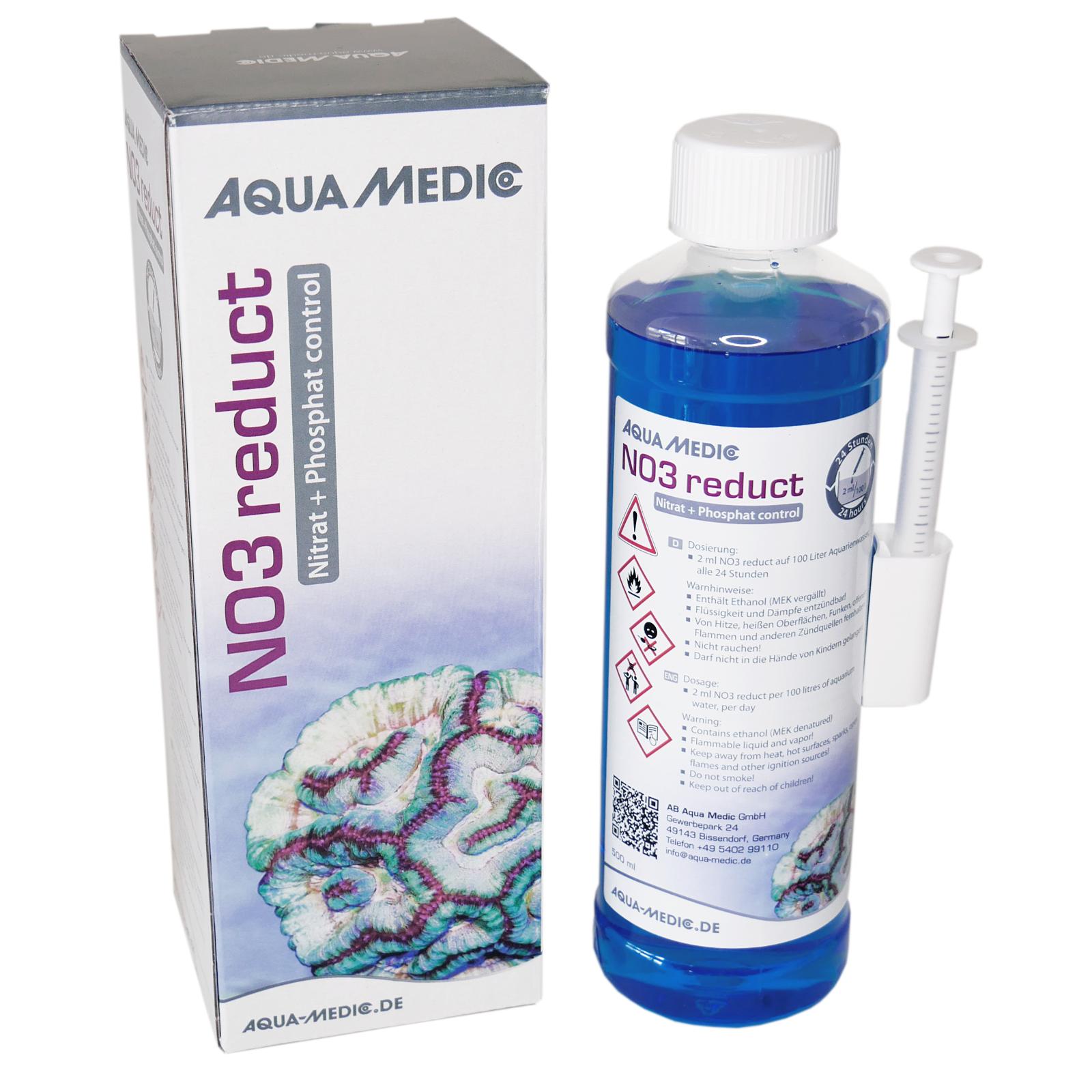 AQUA MEDIC NO3 reduct 500 ml réduit les Nitrates et Phosphates en aquarium marin