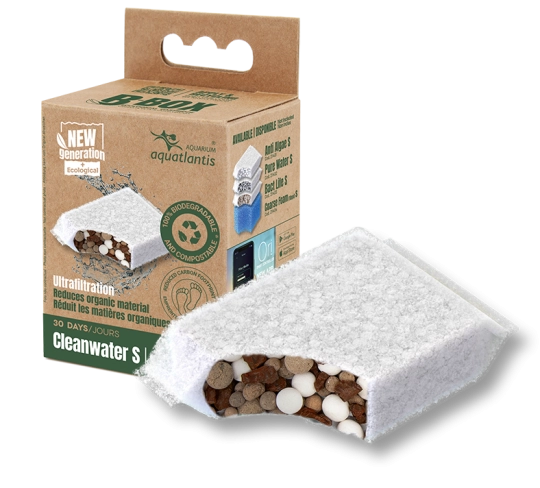 AQUATLANTIS B-Box CleanWater S cartouche anti-phosphates, nitrates, nitrites et ammoniaque pour Bio Filter
