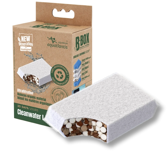 AQUATLANTIS B-Box CleanWater L cartouche anti-phosphates, nitrates, nitrites et ammoniaque