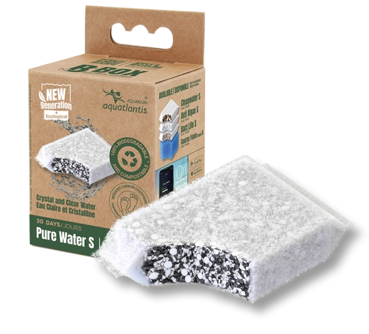 AQUATLANTIS B-Box Pure Water S cartouche purifiante avec charbon actif pour Bio Filter
