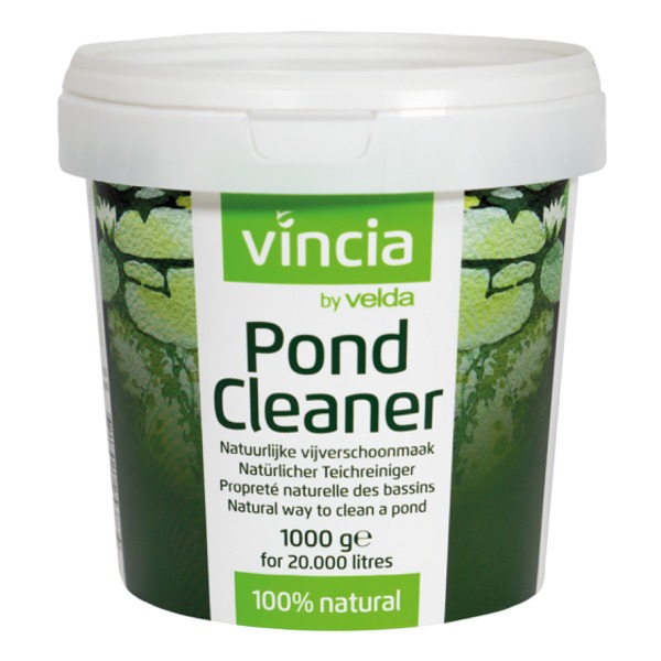 VINCIA Pond Cleaner 1000 gr anti-algues 100% naturel pour bassins jusqu\'à 20000 L