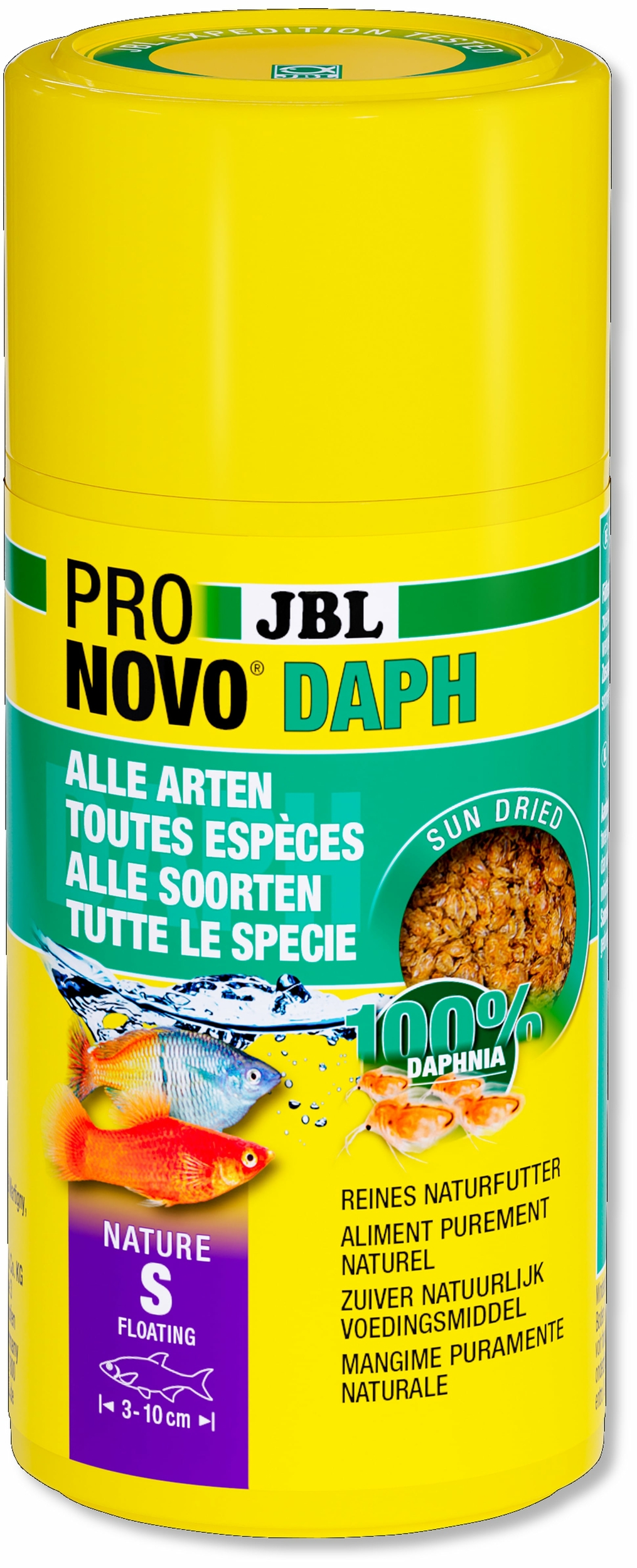 JBL ProNovo Daph 100 ml Daphnies séchées pour poissons de 5 à 10 cm
