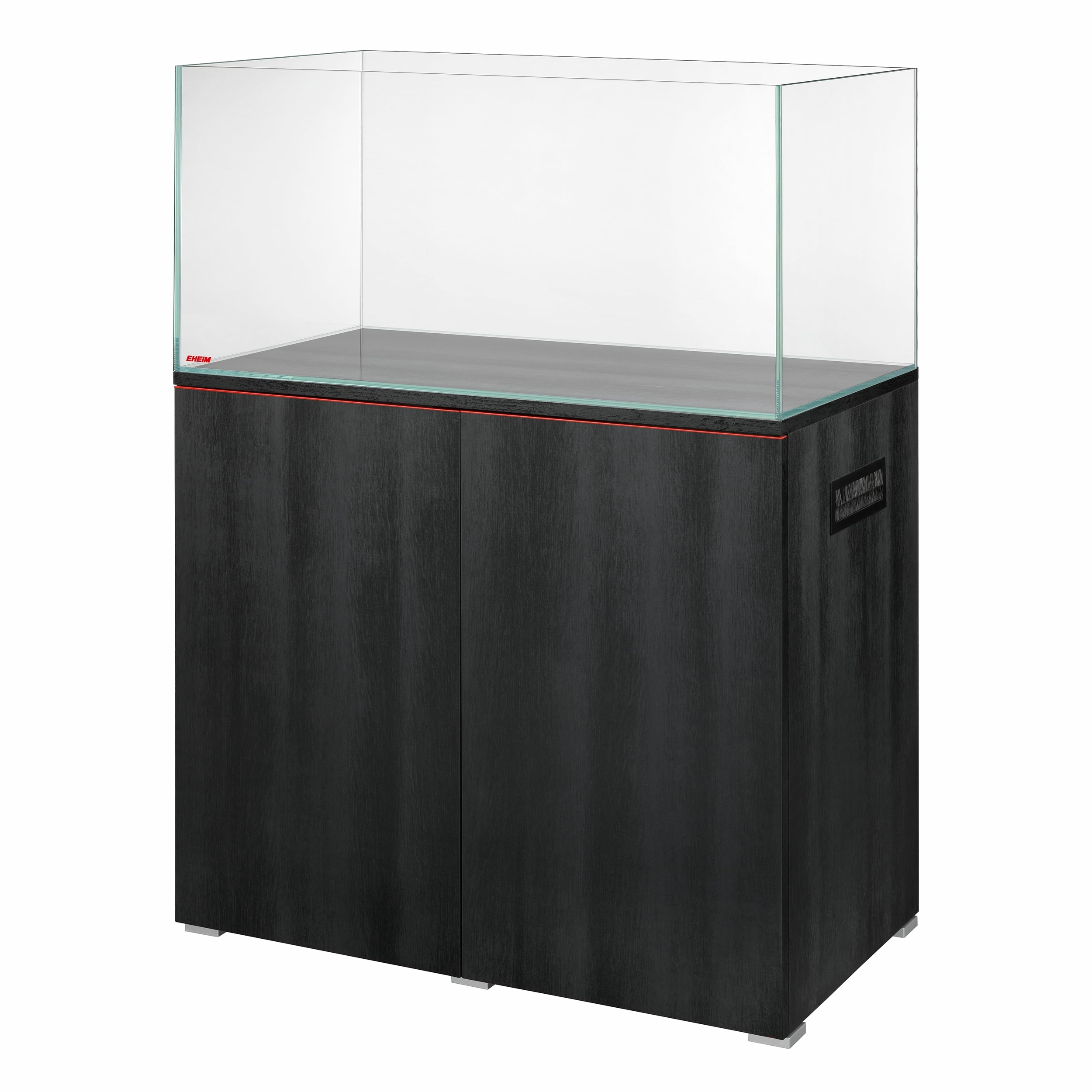 EHEIM ClearScape 200 Noir kit aquarium 90 cm 200 L en verre ultra-clear avec meuble