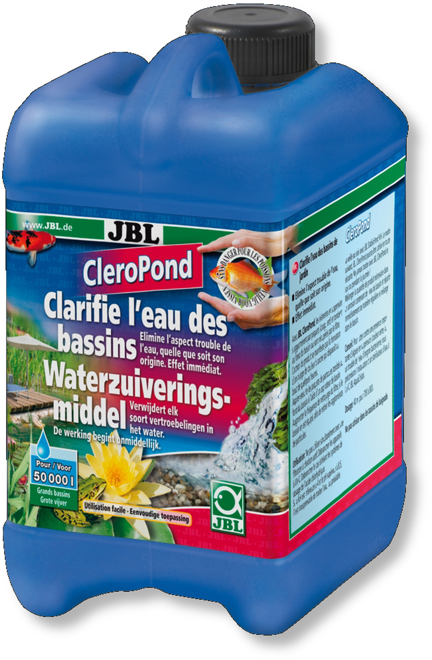 JBL CleroPond 2,5 L clarificateur d\'eau pour bassins jusqu\'à 50000 litres