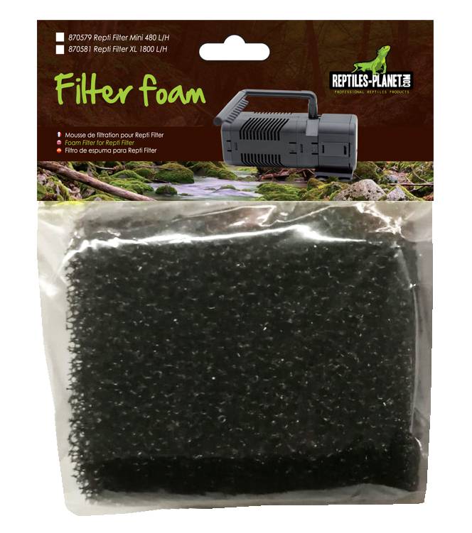 REPTILES PLANET Mousse de rechange pour filtre Repti Filter XL 1800 L/h