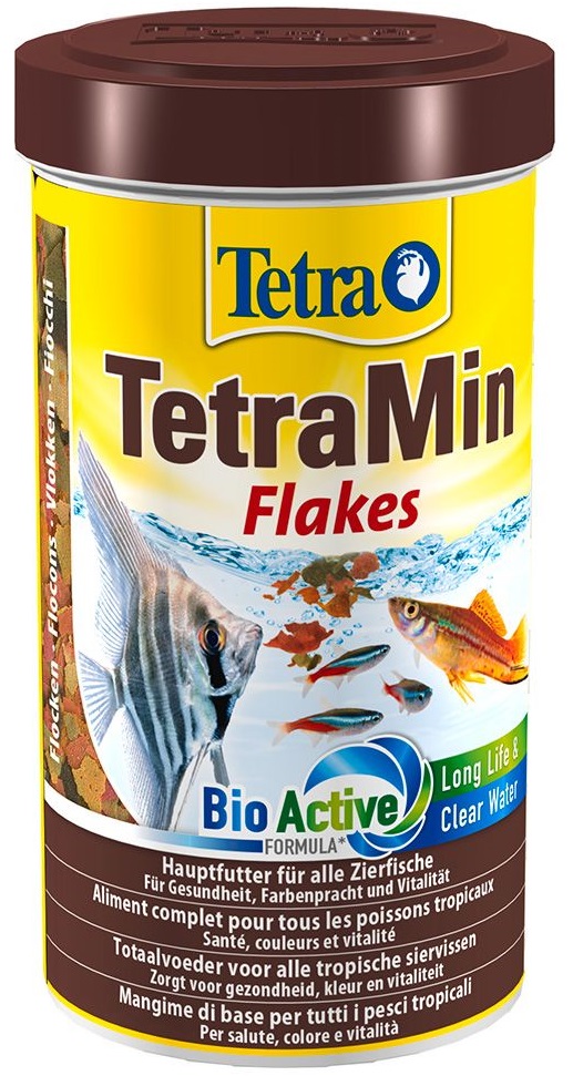 TETRA TetraMin 500 ml aliment complet en flocons de grande qualité pour poissons tropicaux