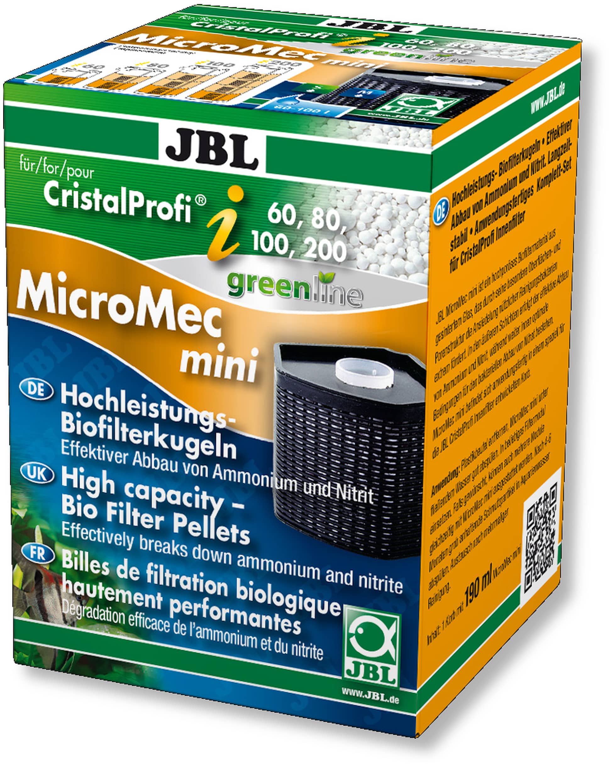 JBL MicroMec Mini pour filtre CristalProfi et CristalProfi GreenLine i60, i80, i100, i200