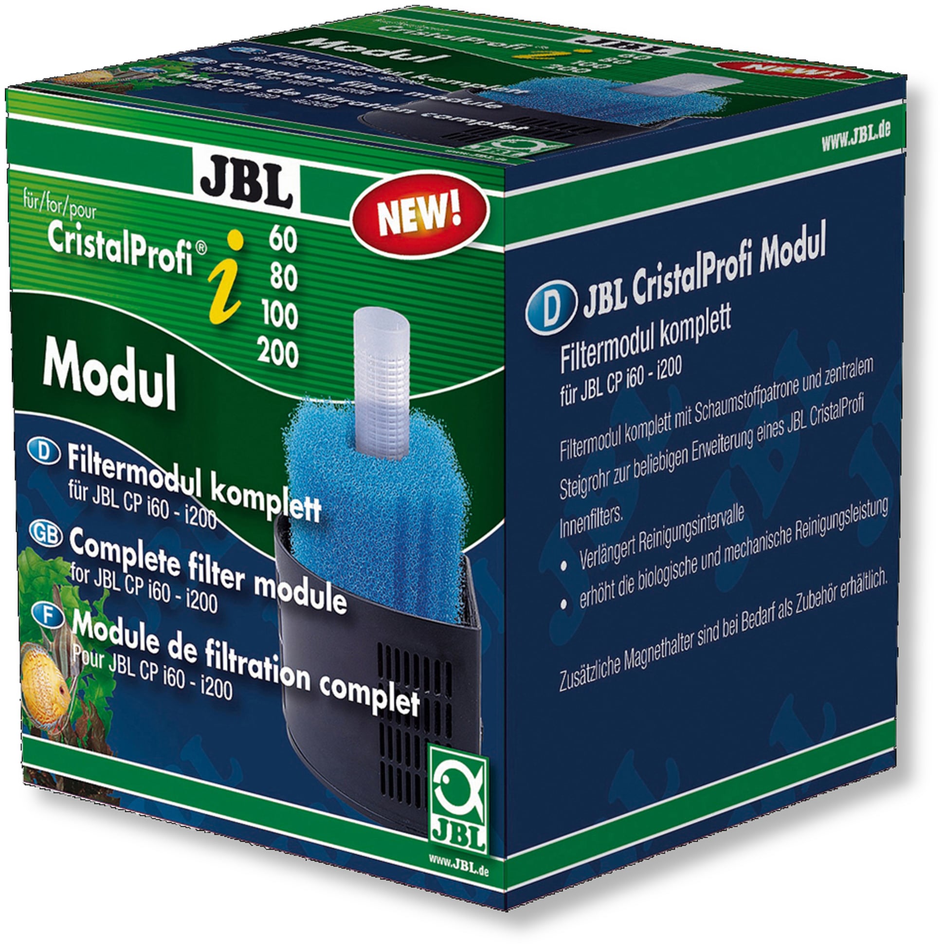 JBL Module de filtration complet pour filtres Cristal Profi i60, i80, i100, i200