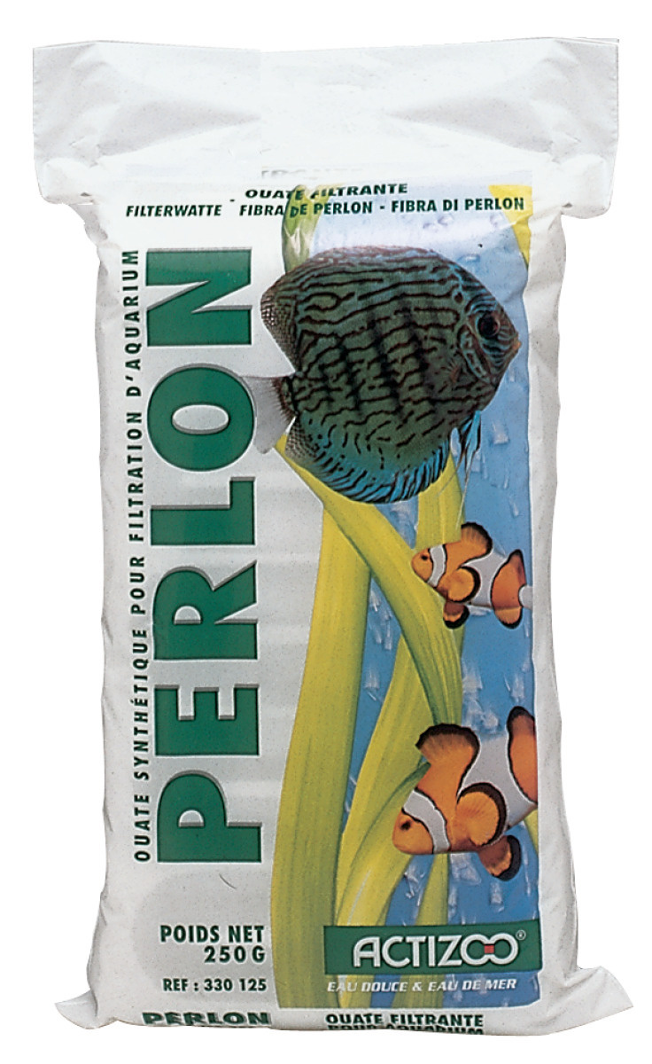 ACTIZOO Perlon 250 gr ouate de filtration pour aquarium d\'eau douce et d\'eau de mer