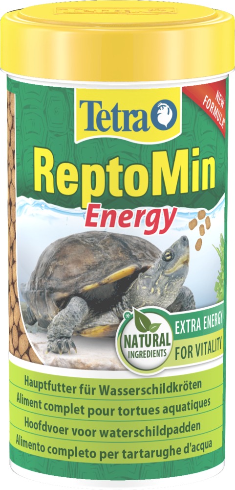TETRA ReptoMin Energy 100 ml nourriture complète pour tortue d\'eau avec Krill, Crevettes et Oméga-3