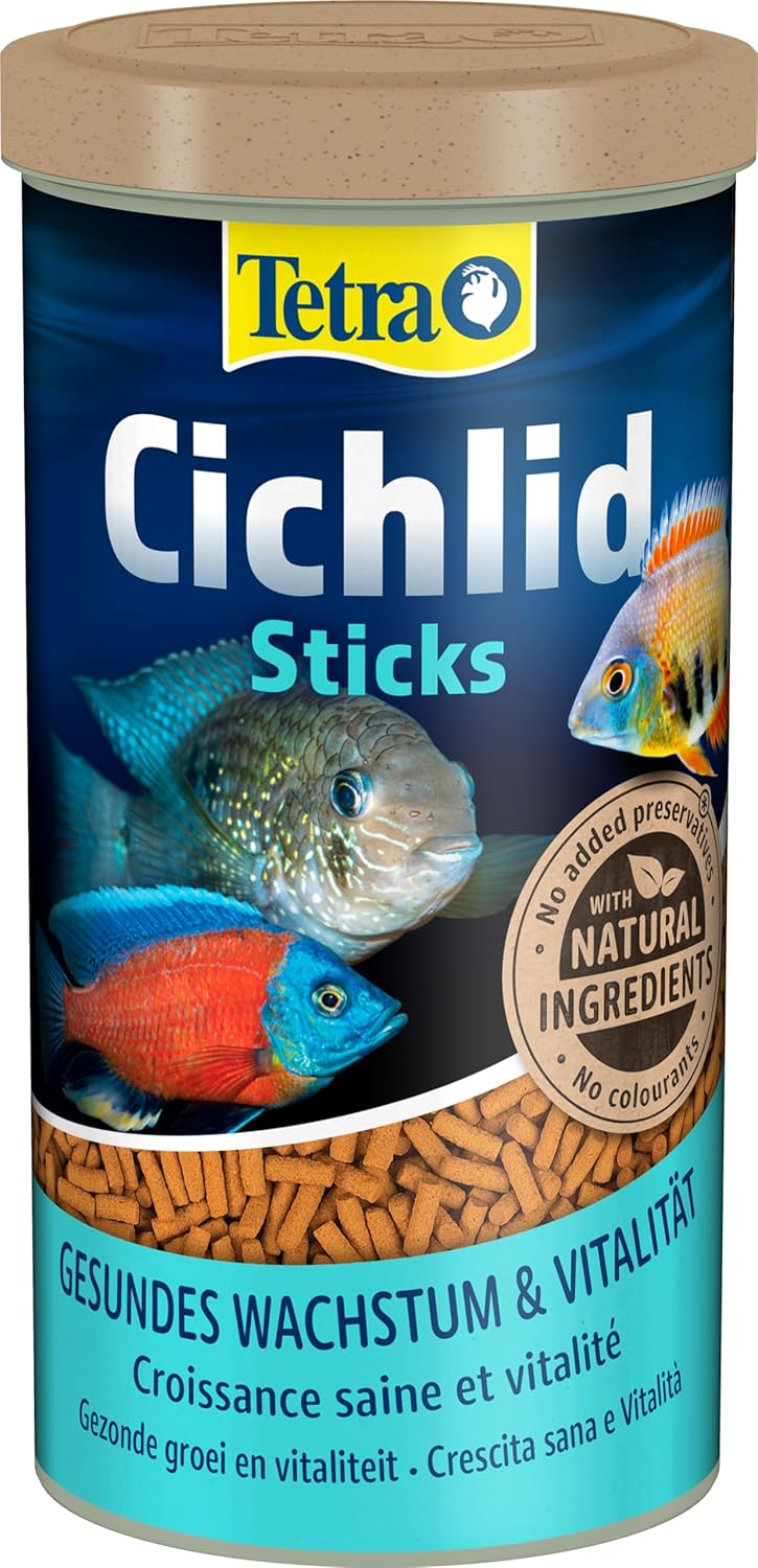 TETRA Cichlid Sticks 1L aliment complet en sticks pour tous les grands Cichlidés