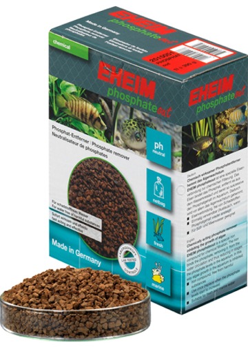 EHEIM Phosphate Out 390 gr. matériau de filtration pour l\'absorption rapide du phosphate