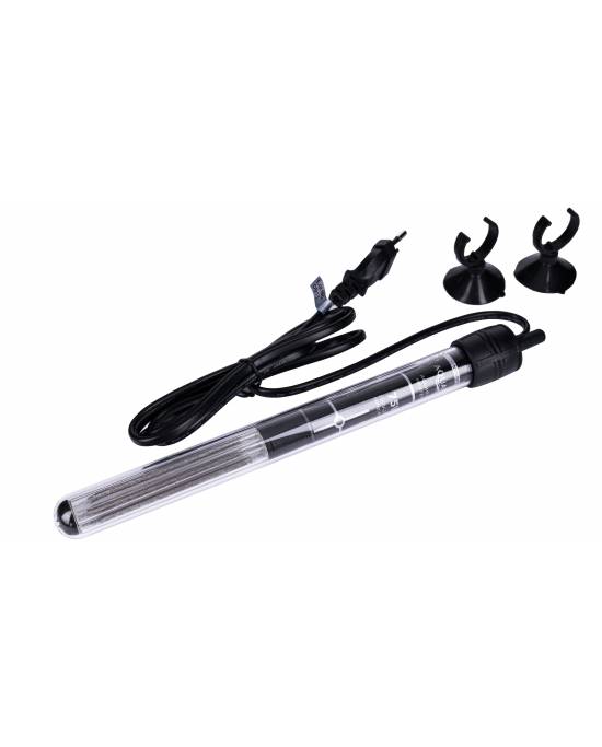 AQUAVIE Chauffage 75W combiné chauffant avec thermostat pour aquarium de 50 à 90 L