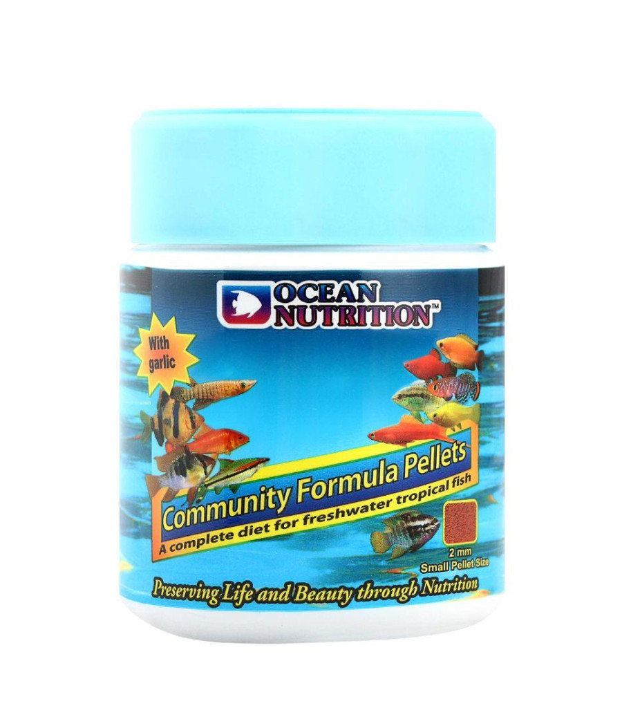 ocean-nutrition-community-formula-pellets-s-200-gr-nourriture-granules-2-mm-pour-petits-poissons-d-eau-douce