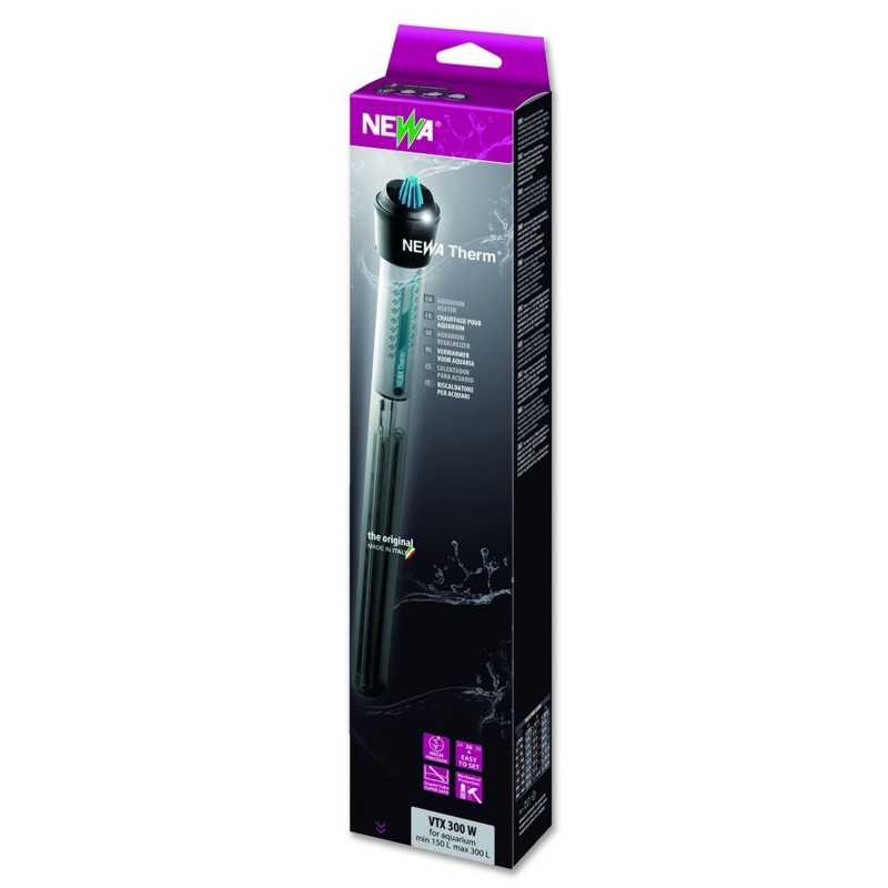NEWA Therm 300W chauffage avec thermostat intégré pour aquarium de 150 à 300 L